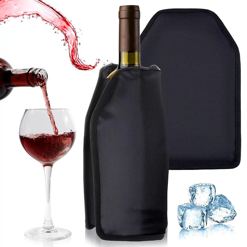 Wine Chiller Sleeve - Многоразовый охлаждающий чехол для вина: гелевый