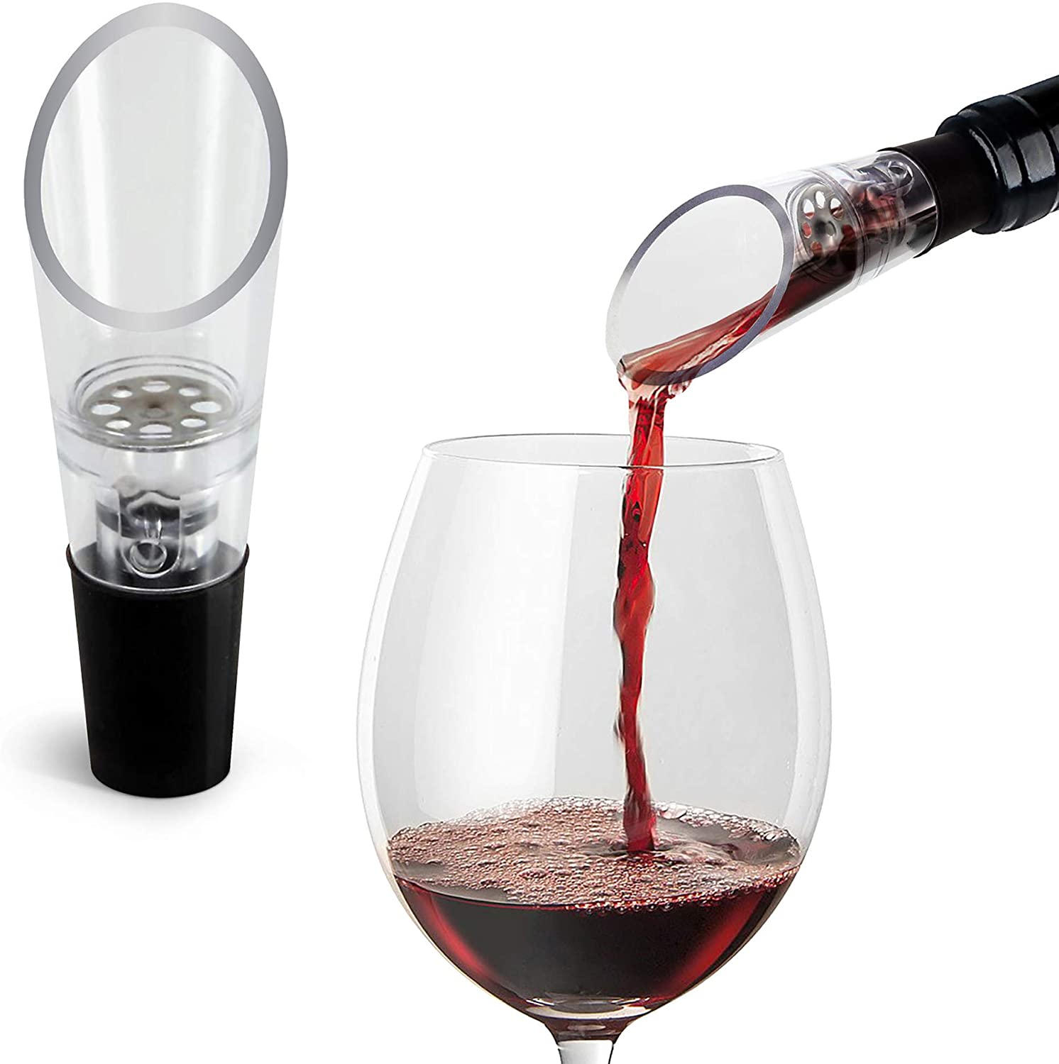 Wine Beer Liquor - Аэратор для вина, графин, бутылки для