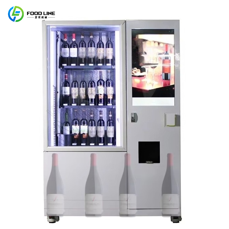 Wine Beer & Deli Reviews - Умный торговый автомат с лифтовой системой