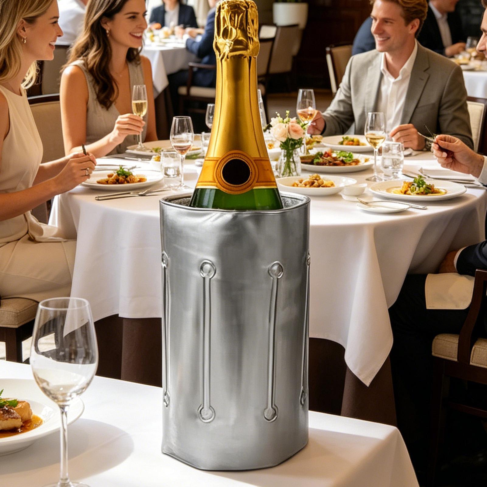Wine Chiller Sleeve - Многоразовый гибкий термочехол для винных и