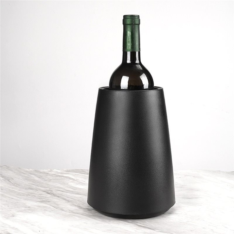 Элегантный черный охладитель д – обзор и цена Wine Chiller Sleeve