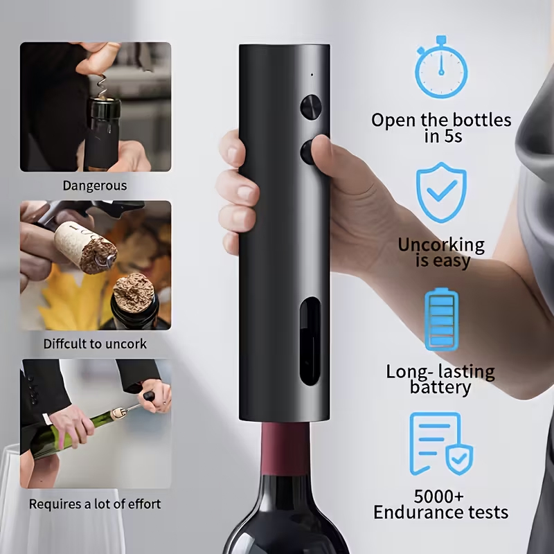 Набор электрических открывалок – обзор и цена Wine Beer Bottle