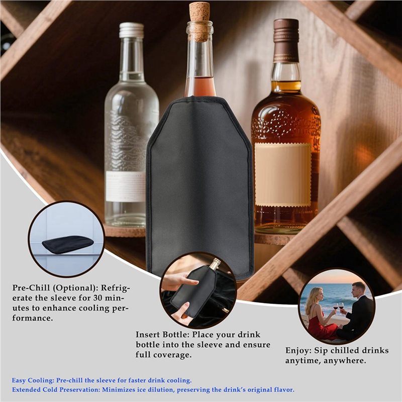 Чехол-охладитель для вина B-T  – обзор и цена Wine Chiller Sleeve