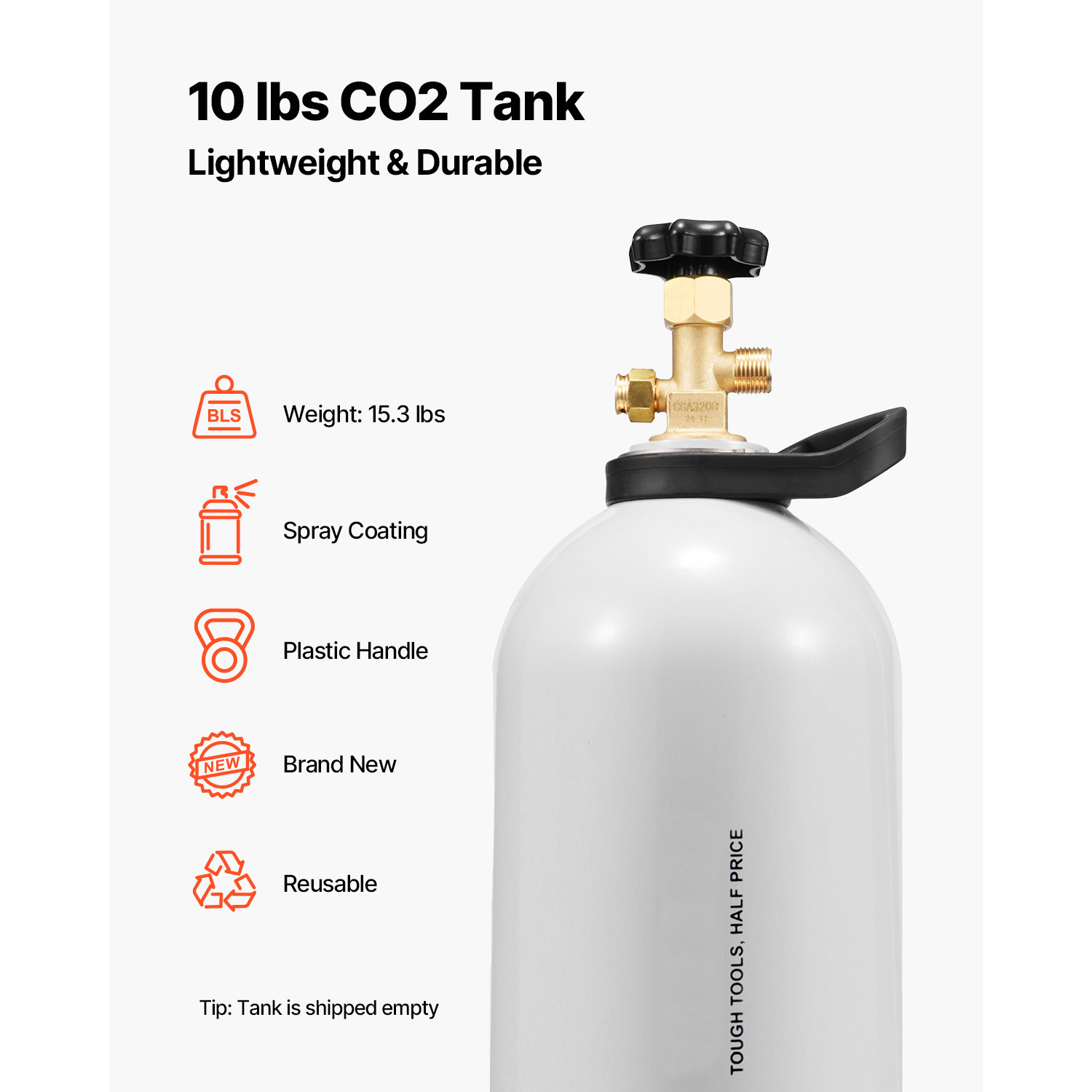 Баллон CO2 SucceBuy, 10 фунтов – обзор и цена Beer & Wine Jockey Plaza Shopping
